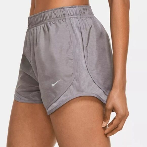 Nike tempo dri fit running shorts in gun smoke/wolf grey - Picture 2 of 7